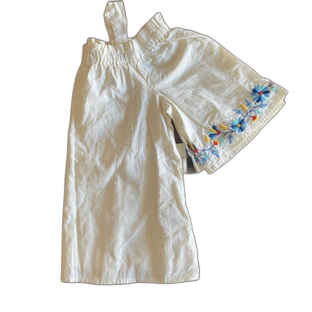 NWT Lucky Brand Iliana Peasant Top Girls' XL